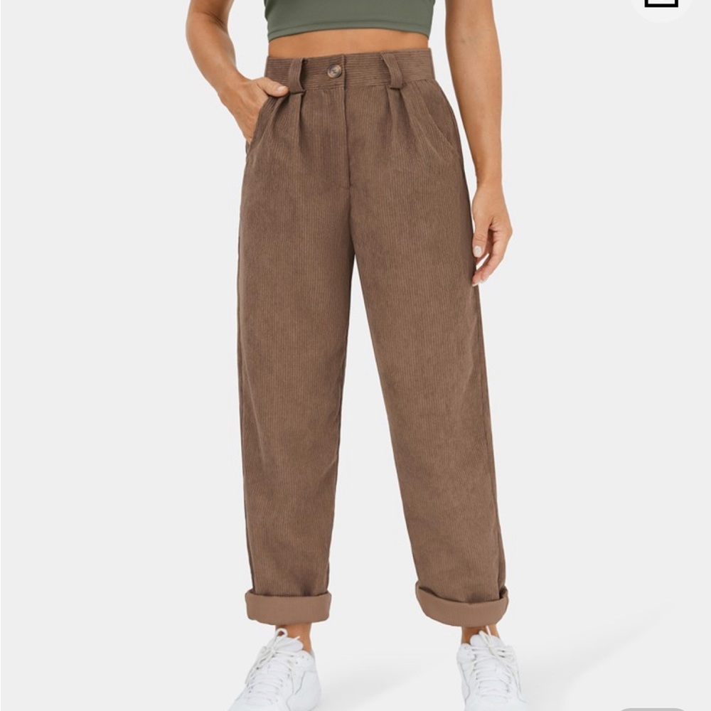 NWT Coca Mocha Corduroy Pants